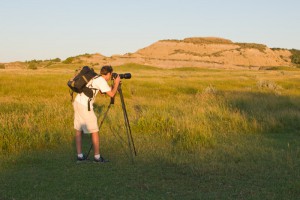 Shooting in the North Dakota Badlands, 2011